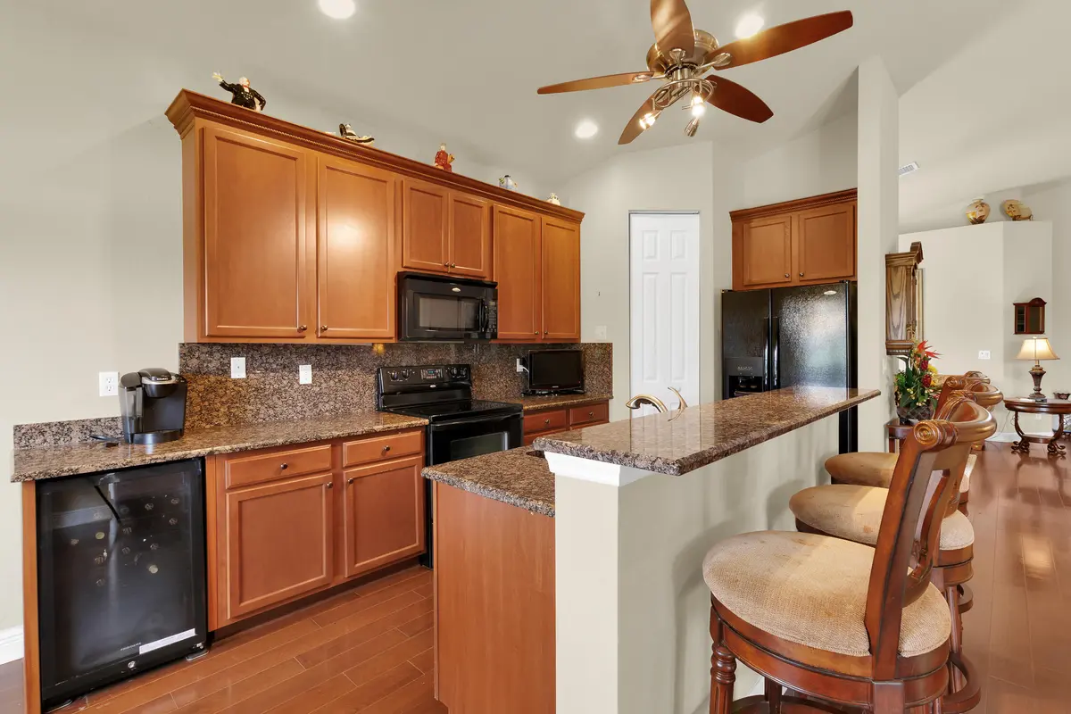 Granite kitchen with... at 6396 LENNOX Lane, Vero Beach