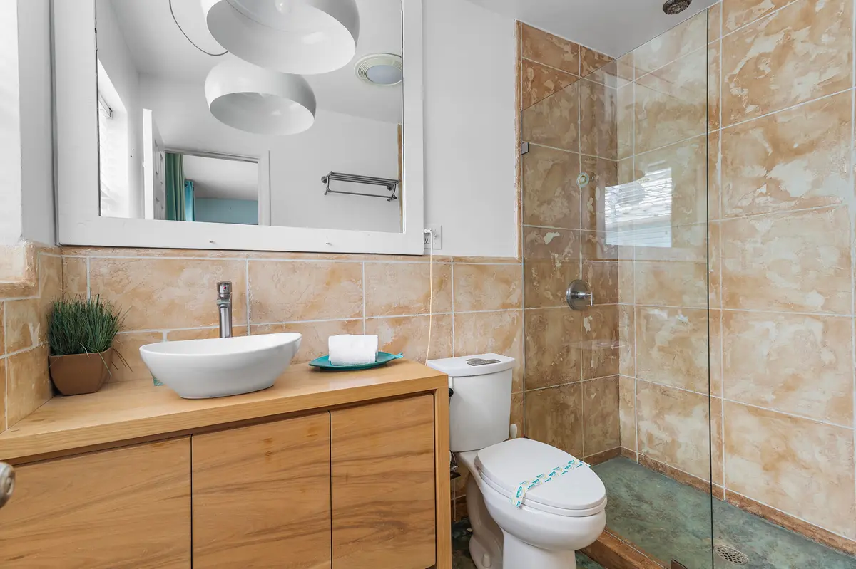 The Palm Oasis in LWB - Bathroom at 1601 S PALMWAY, Lake Worth Beach