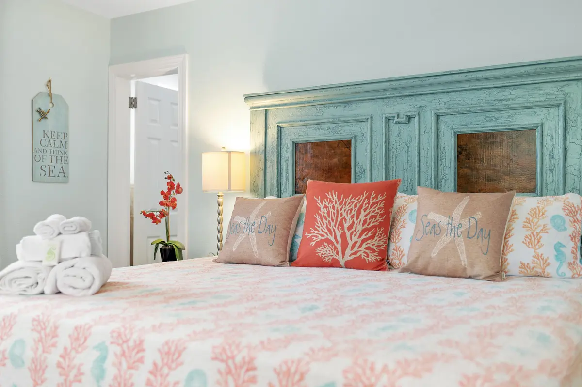 The Palm Oasis in LWB - Bedroom (1) at 1601 S PALMWAY, Lake Worth Beach