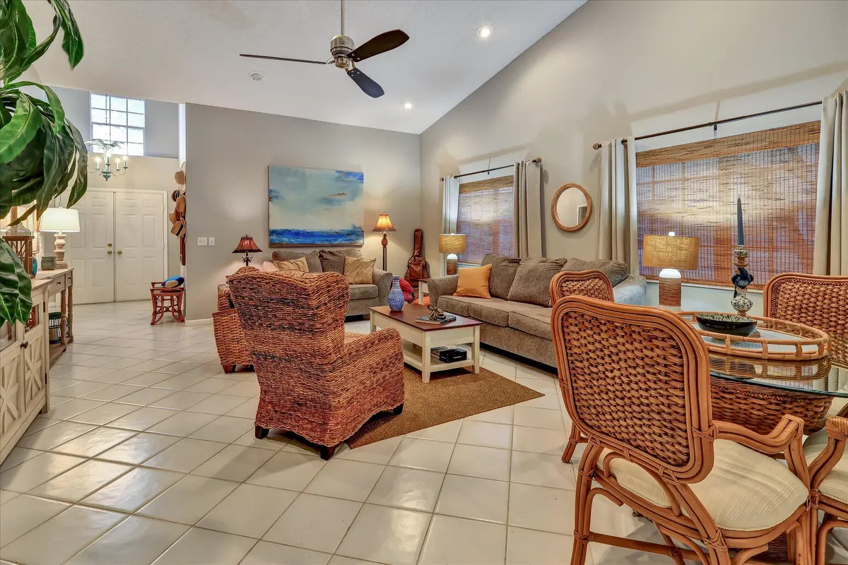 living room at 7713 SILVER LAKE Drive, Delray Beach