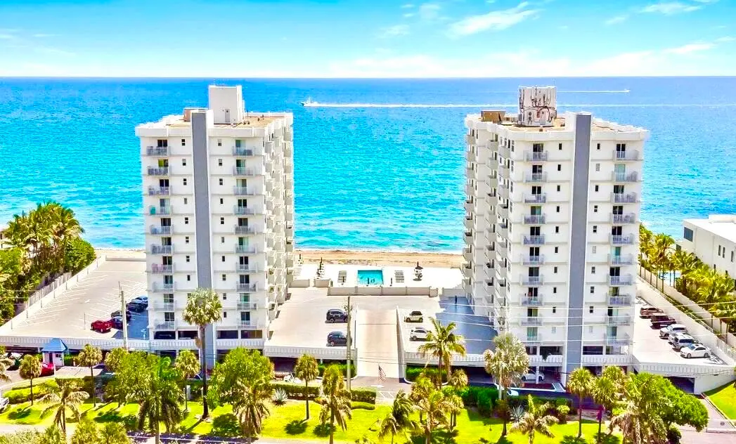 AERIAL at 4511 S OCEAN Boulevard 503, Highland Beach