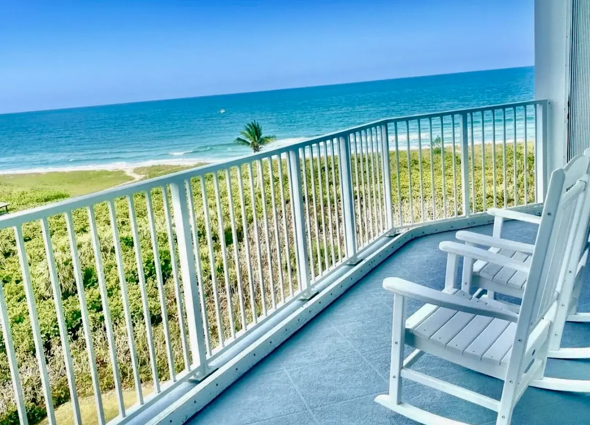 Balcony view at 2700 N HIGHWAY A1A 702, Fort Pierce