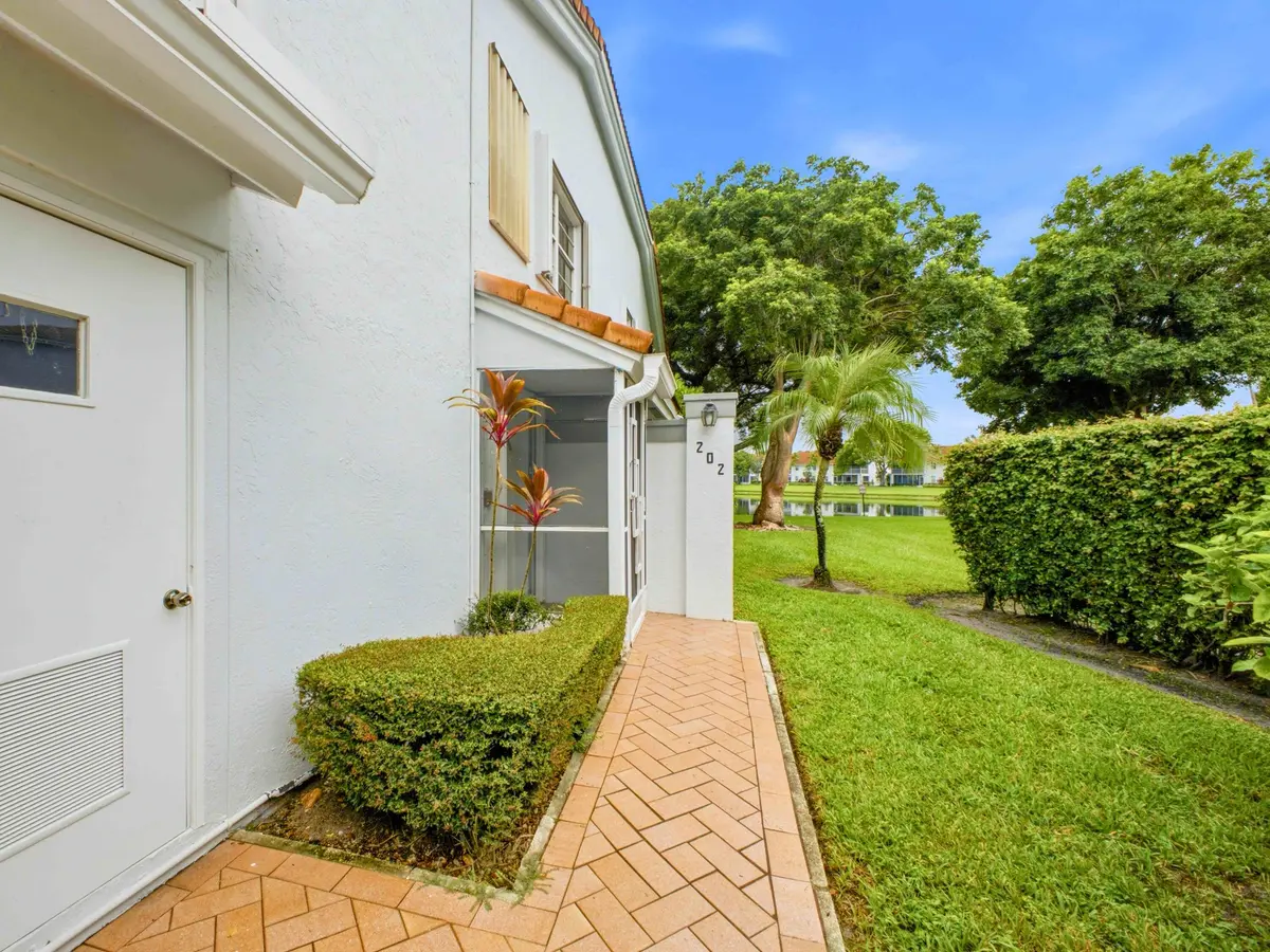 Unit Entryway at 7881 WHISPERING PALMS Drive 202, Boynton Beach