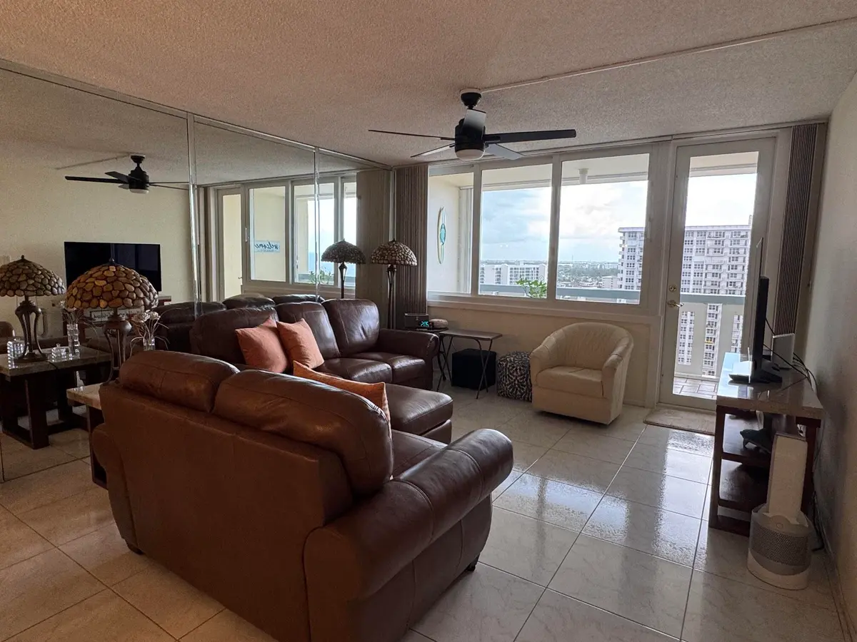 JH PH5 living room at 305 N POMPANO BEACH Boulevard PH05, Pompano Beach