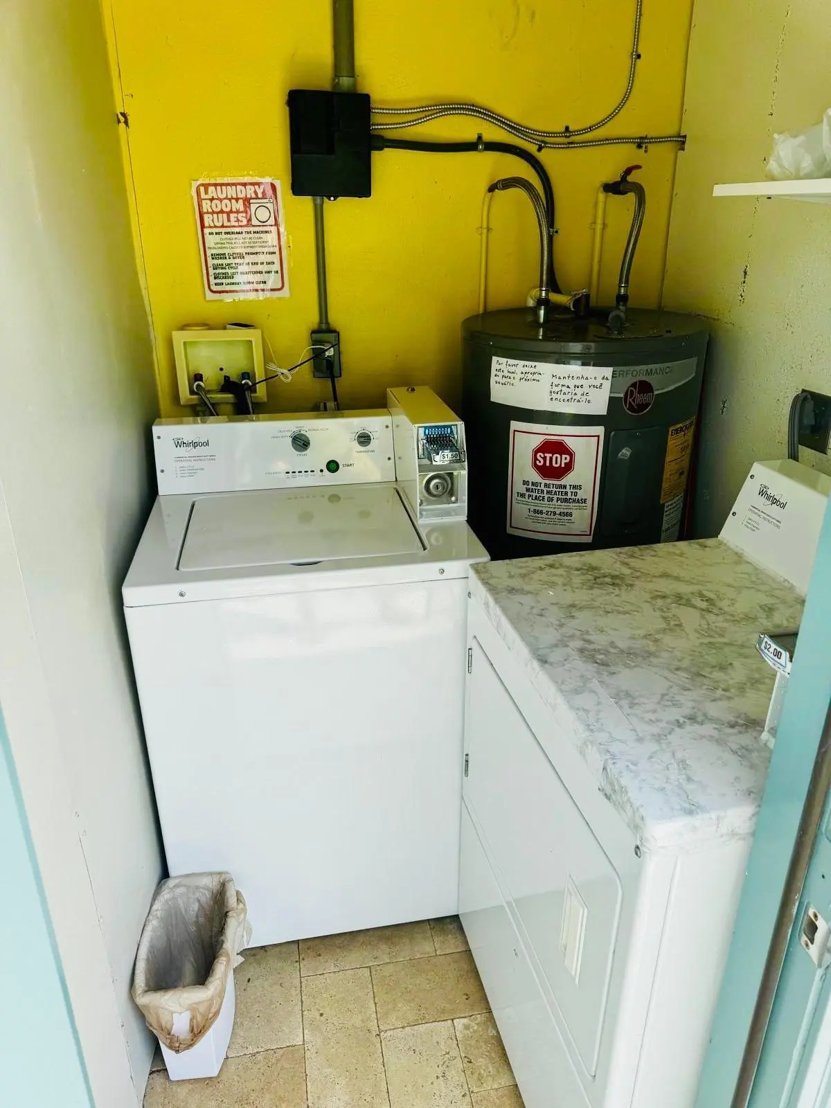 Laundry room at 3701 NW 4TH Avenue 2, Deerfield Beach