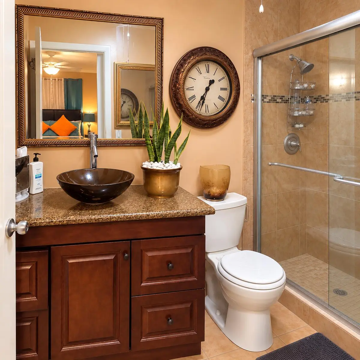 Principal Suite Bath at 9912 WATERMILL Circle E, Boynton Beach
