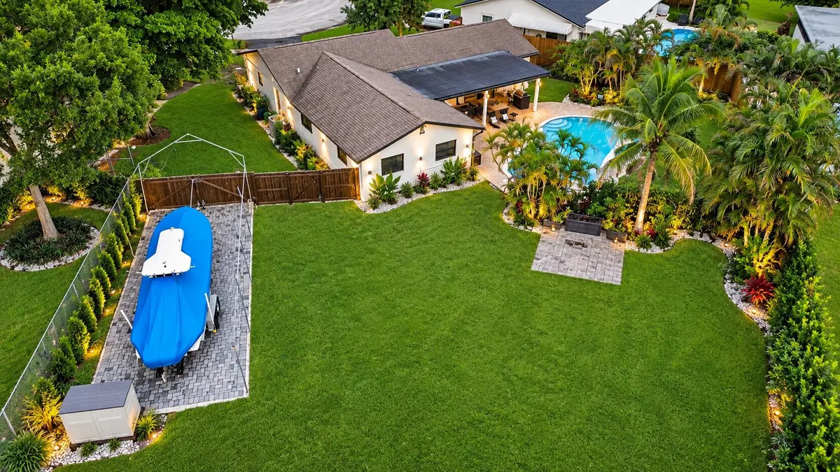 Aerial View at 8764 SW 51st Court, Cooper City