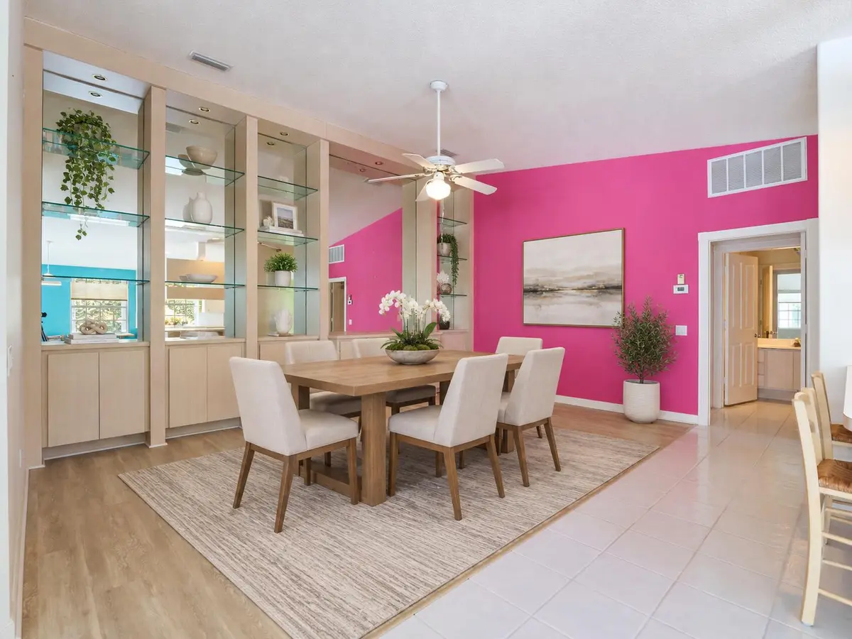 staged dining room (1) at 1632 SW Waterfall Boulevard, Palm City