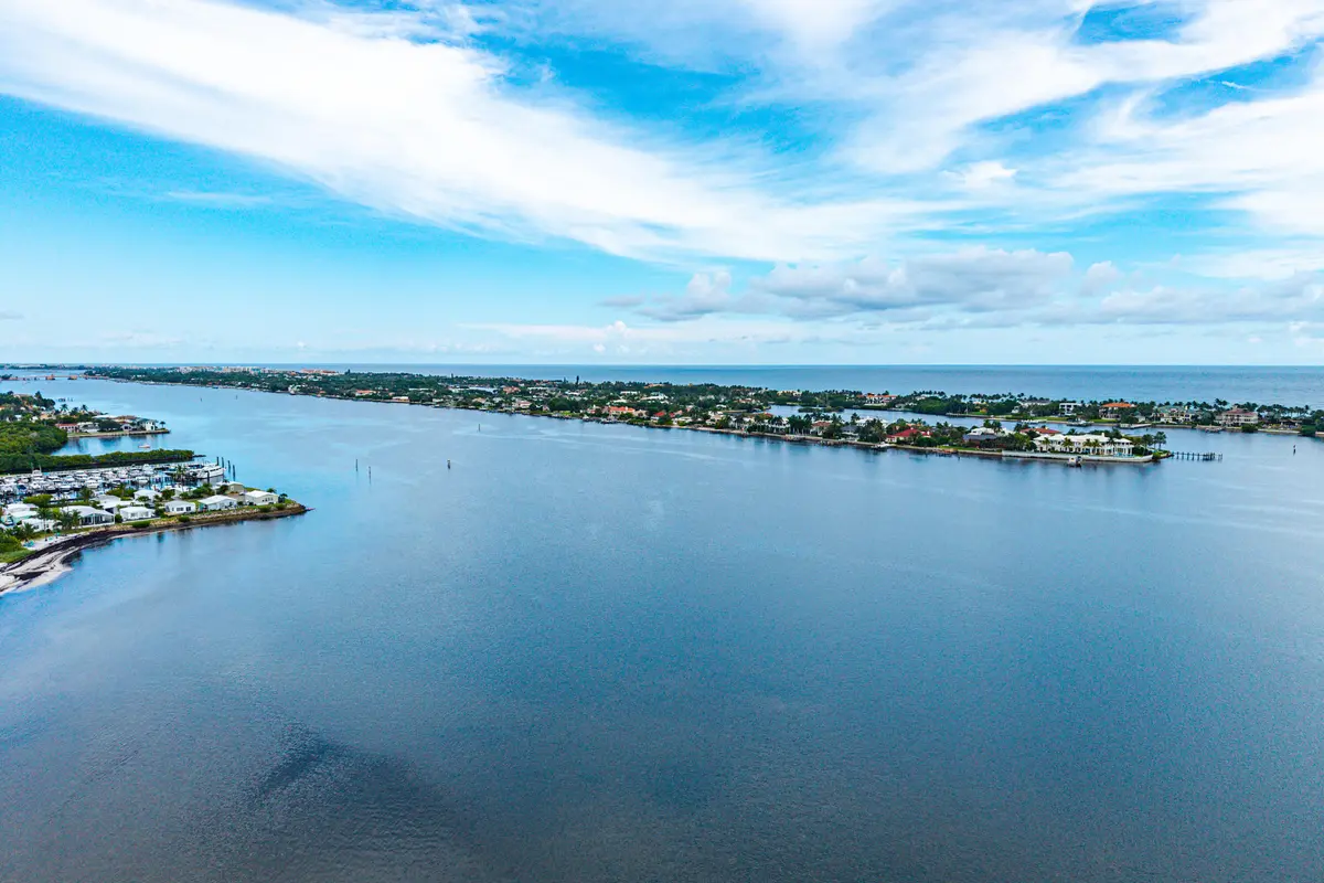 Aerial Community's Intra Coastal Front at 225 N Lakeshore Drive, Hypoluxo