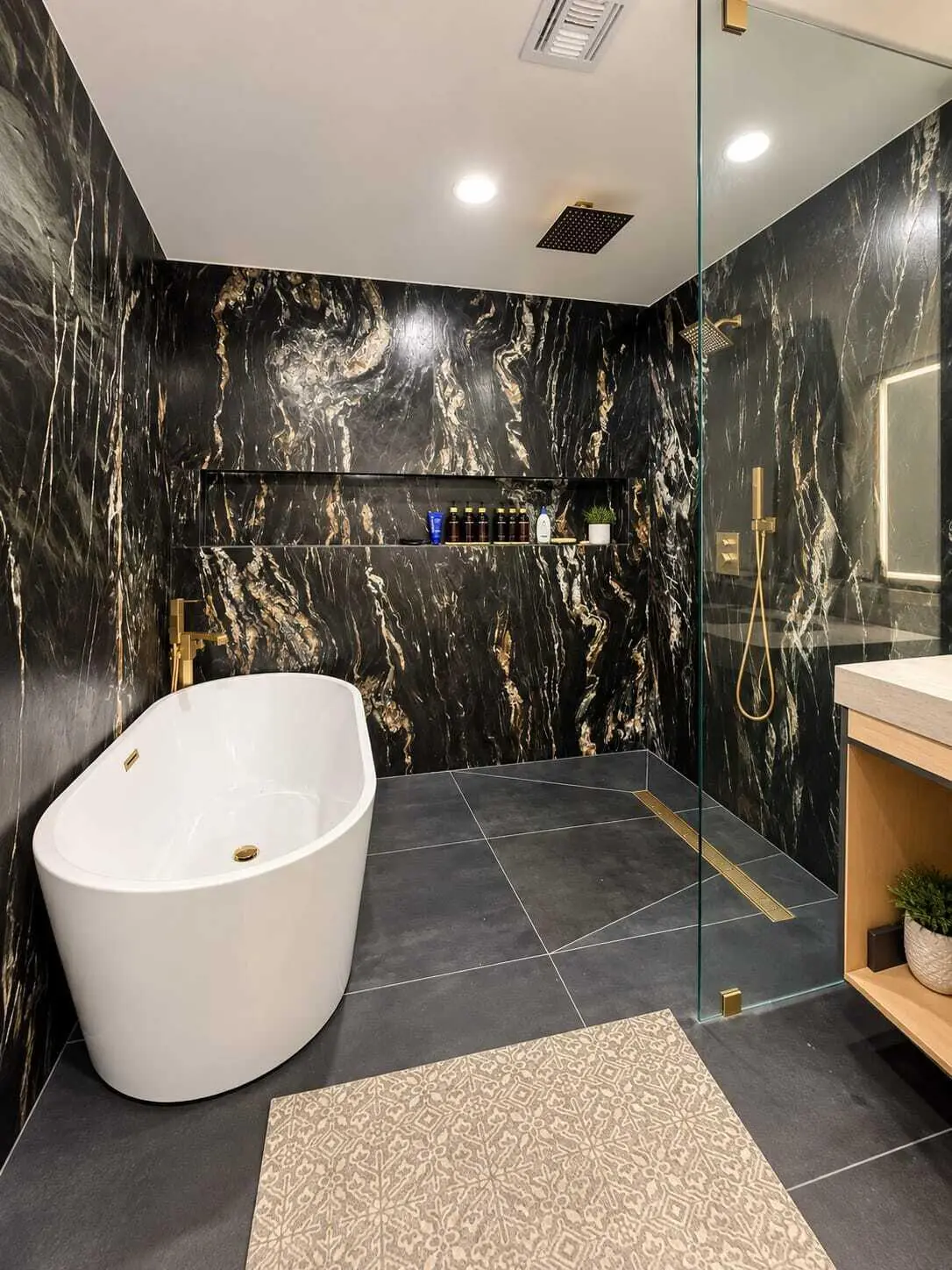Master bath at 202 SW 52nd Avenue, Plantation