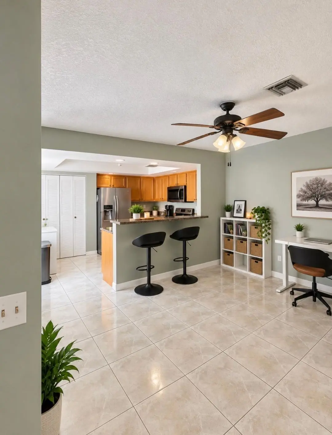 12055 kitchen and dining at 12055 Basin Street, Wellington