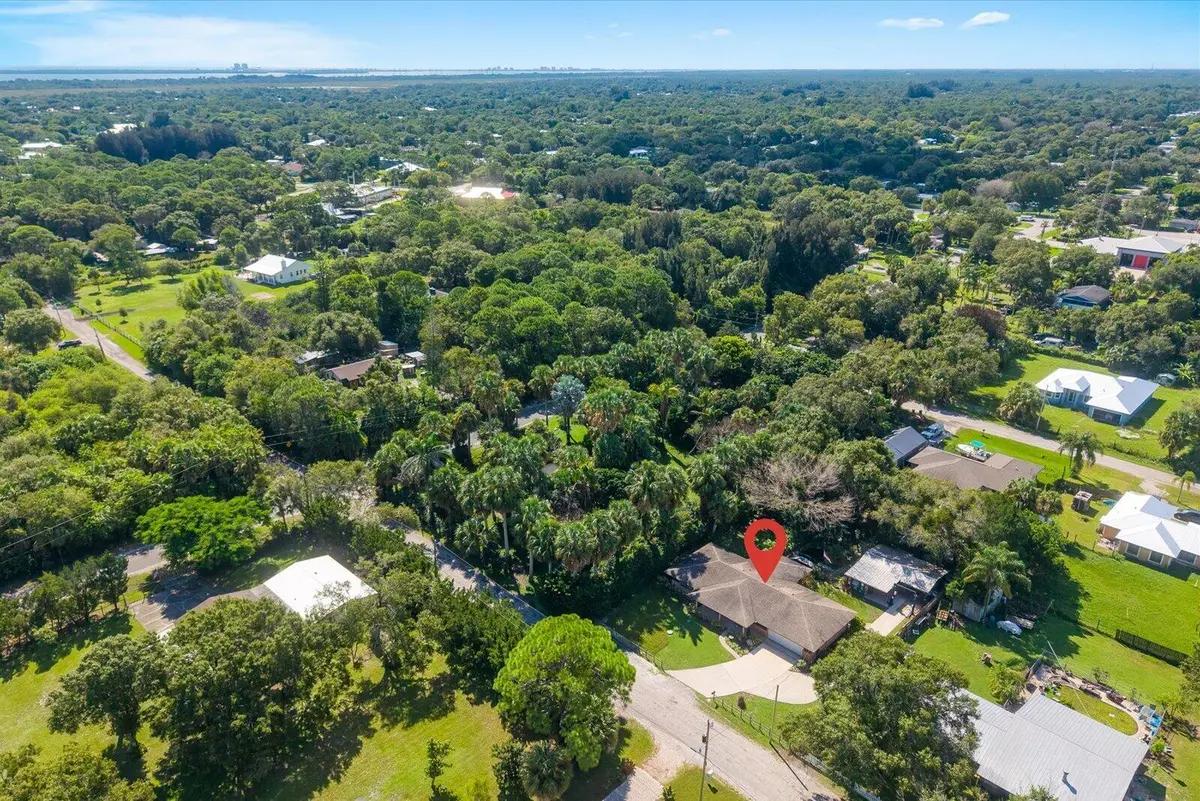 Aerial View at 351 BAYSINGER Avenue, Fort Pierce