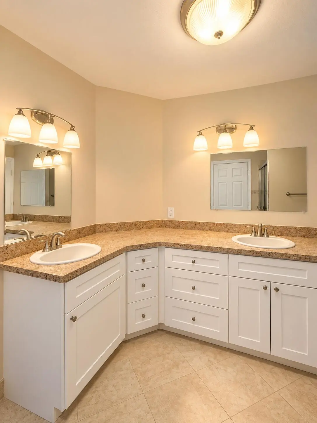 Main Bathroom at 5115 EUROPA Drive B, Boynton Beach