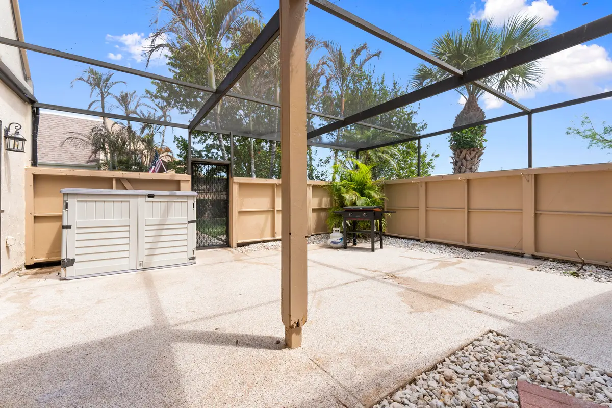 Screened Patio at 1100 SE MITCHELL Avenue 204, Port St. Lucie