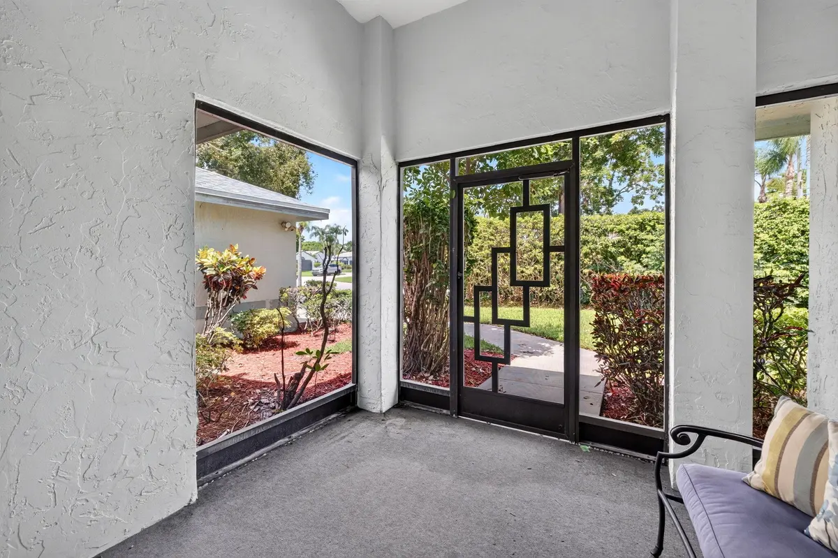 Front Patio at 2320 Riviera Drive, Delray Beach