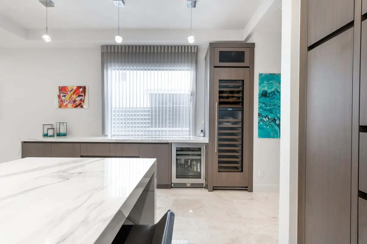 Sub-Zero Wine Cooler at 411 Hendricks Isle, Fort Lauderdale