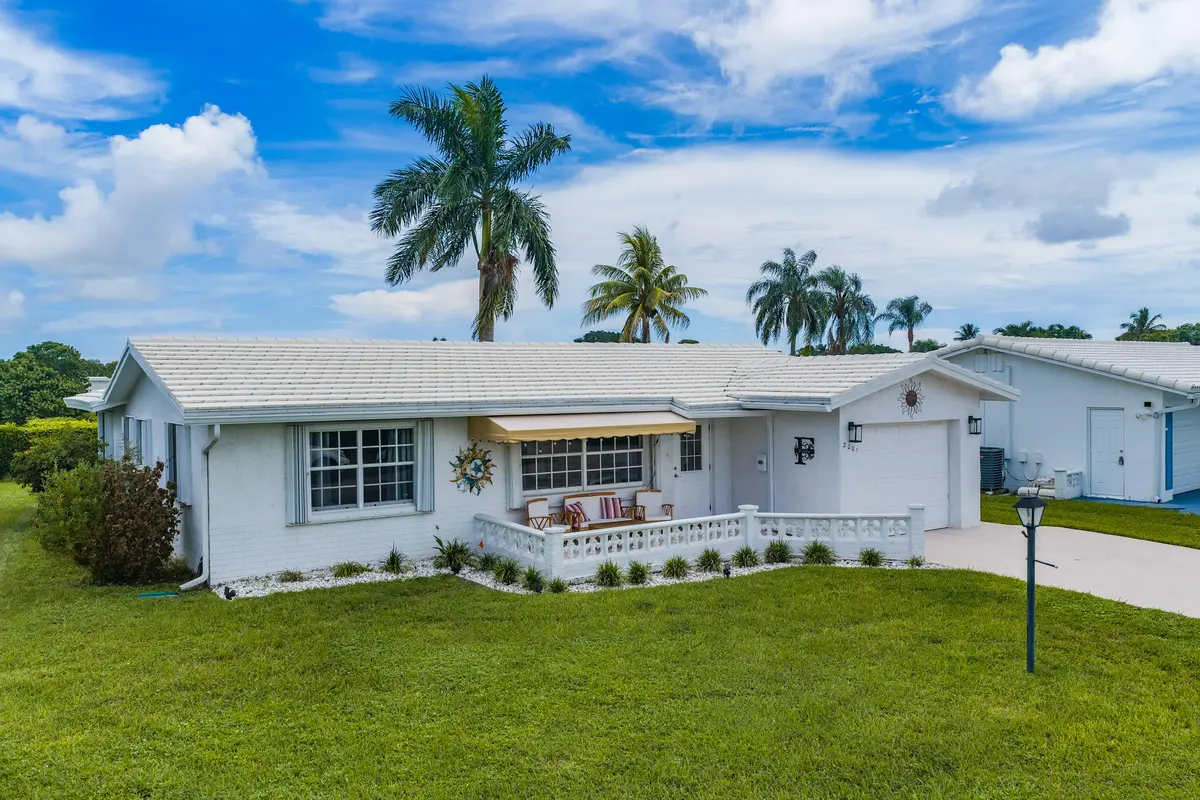 On Lake Roma at 2201 SW ROMA WAY, Boynton Beach