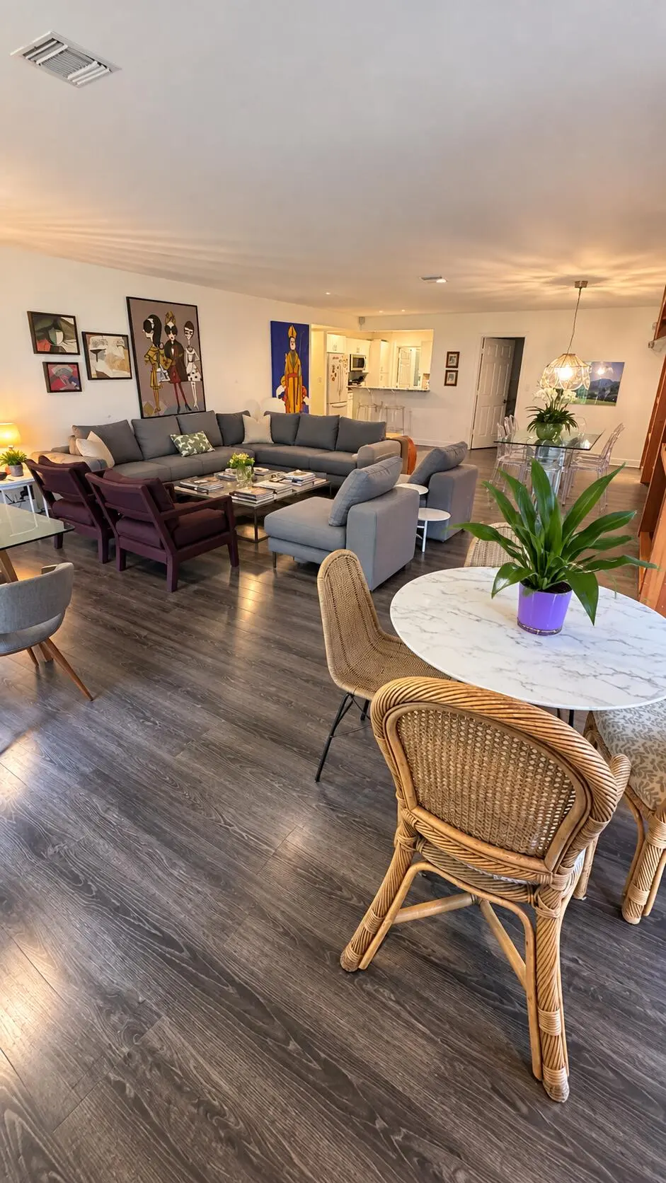 Living room at 910 CYPRESS GROVE Drive V-69, Pompano Beach
