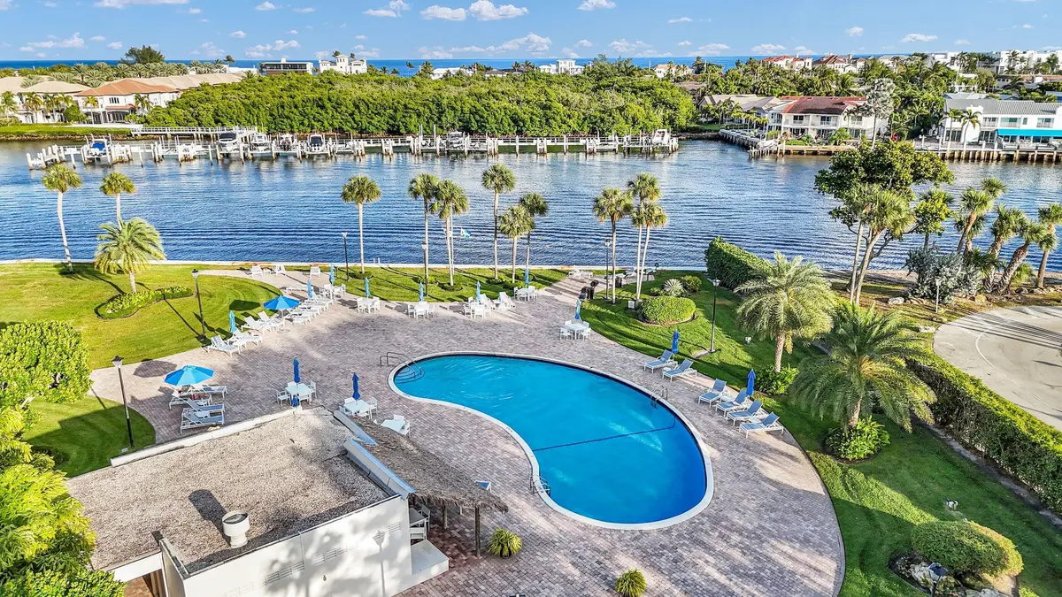 Porta Bella Aerial pics New pool pic 1 at 899 Jeffery Street 109, Boca Raton