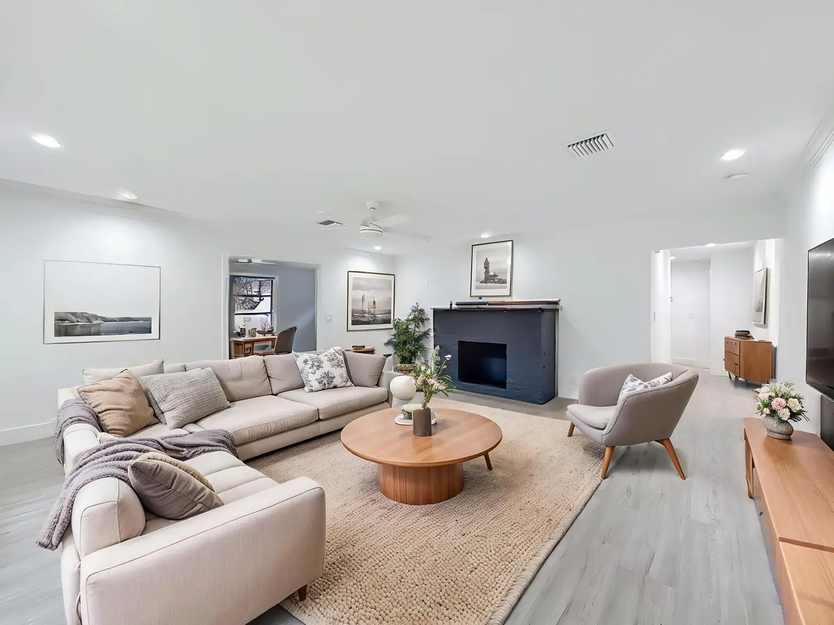 -1110 SW 31st Street - Living Room VS at 1110 SW 31st Street, Fort Lauderdale