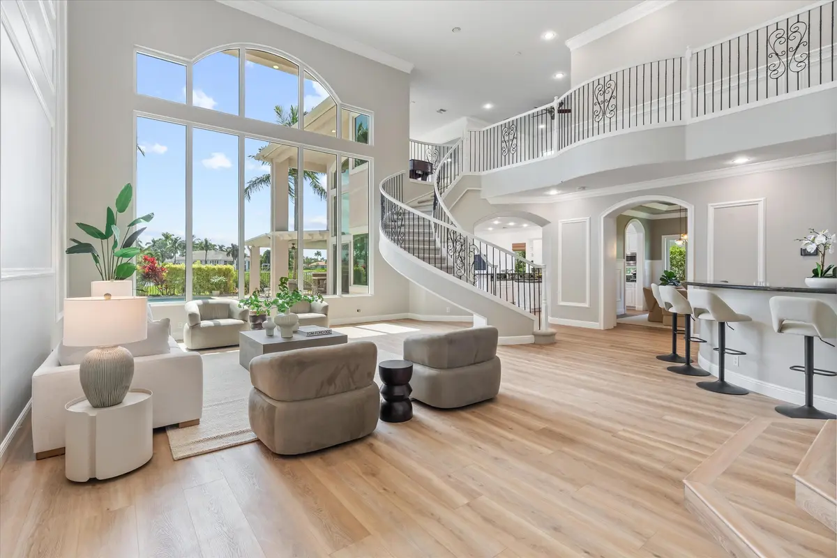 Living Room at 432 Savoie Drive, Palm Beach Gardens