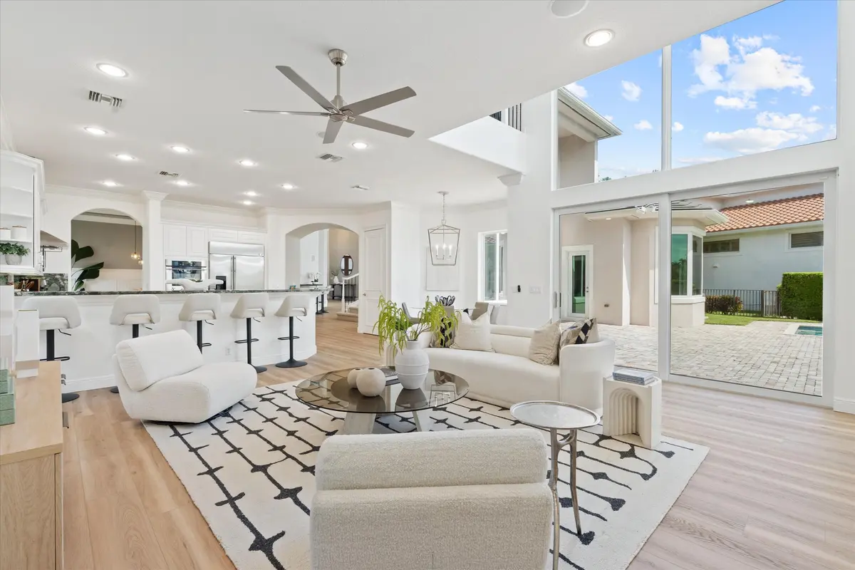 Kitchen Family Room at 432 Savoie Drive, Palm Beach Gardens