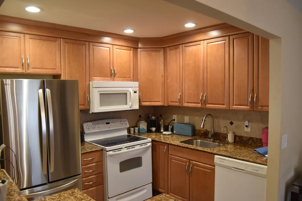 Kitchen at 75 WATERFORD D, Delray Beach