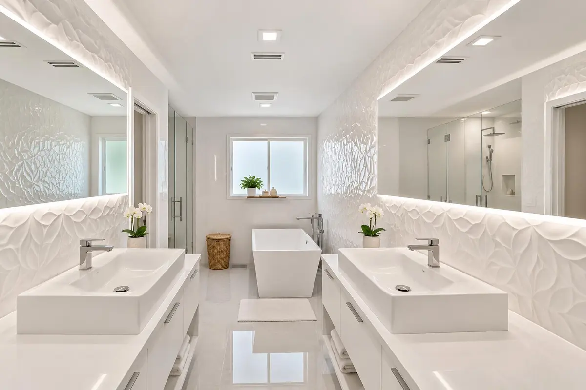 Master Bath at 1920 SW 32ND Place, Miami