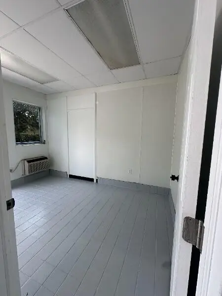 Front Office Floors Painted at 1256 SW Biltmore Street, Port St. Lucie