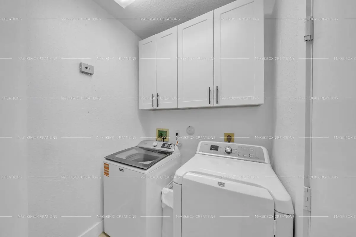 Laundry Room at 6752 Montego Bay Boulevard Unit C, Boca Raton