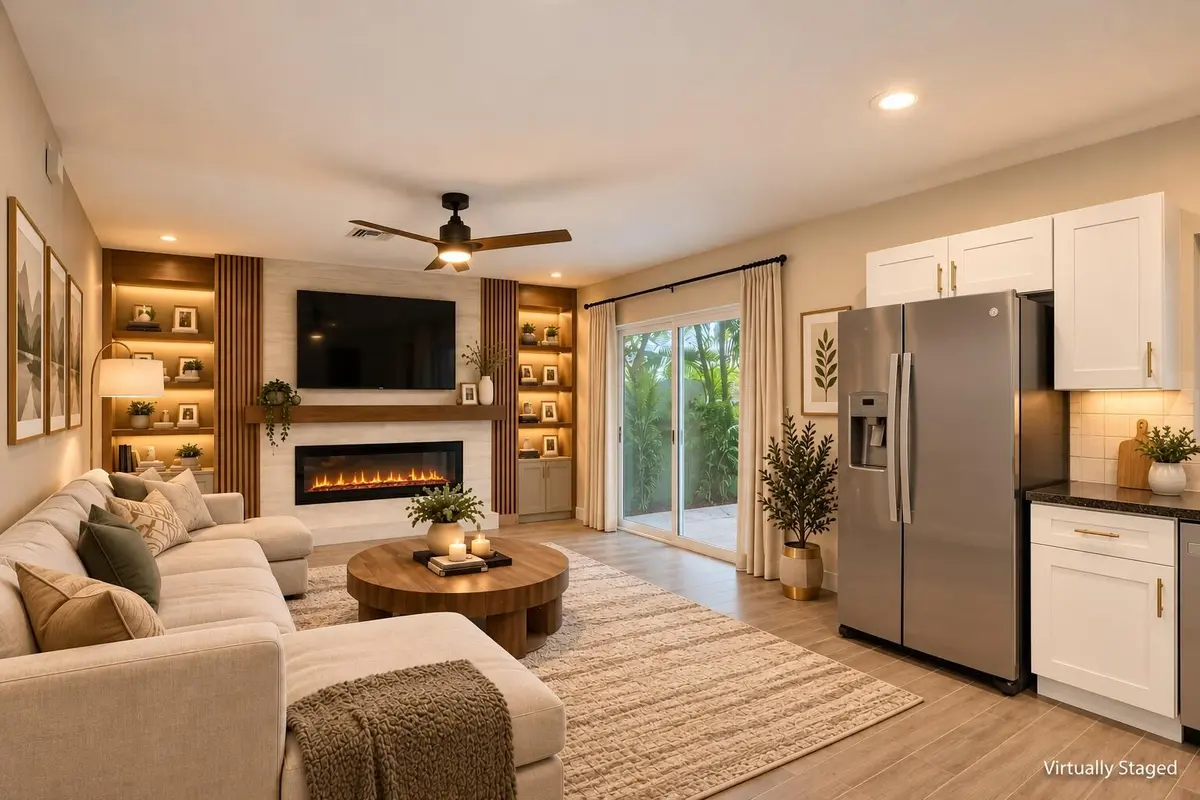 Virtually Staged- Living Area at 1035 NW 2ND Avenue, Fort Lauderdale