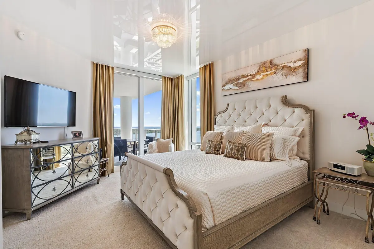 Primary Bedroom at 2 WATER CLUB Way 1603, North Palm Beach