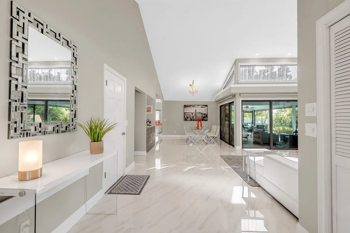 Hallway at 12870 La Rochelle Circle, Palm Beach Gardens