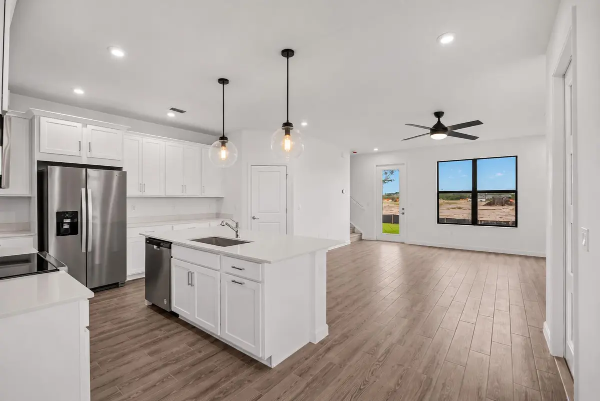 torquay living and kitchen at 9982 SW TORQUAY Drive, Port St. Lucie
