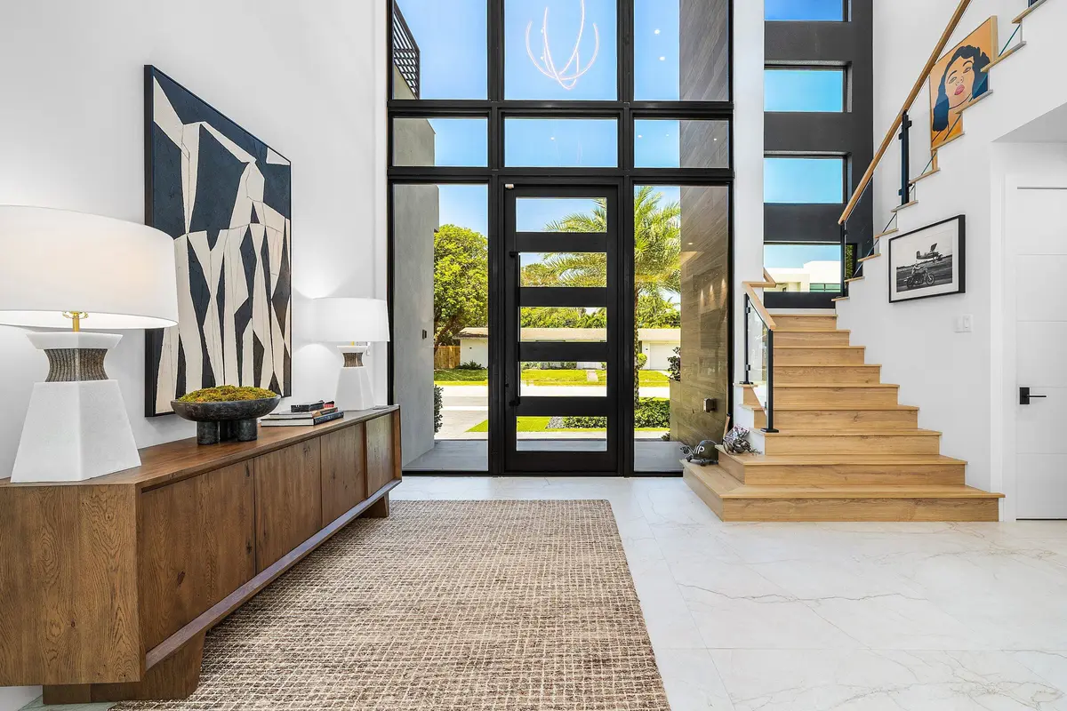 Foyer at 1030 NE 2nd Terrace, Boca Raton