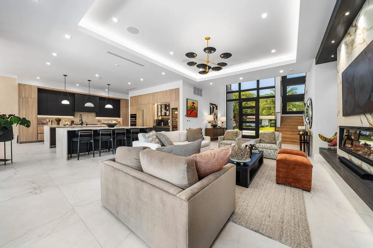 Living Room at 1030 NE 2nd Terrace, Boca Raton