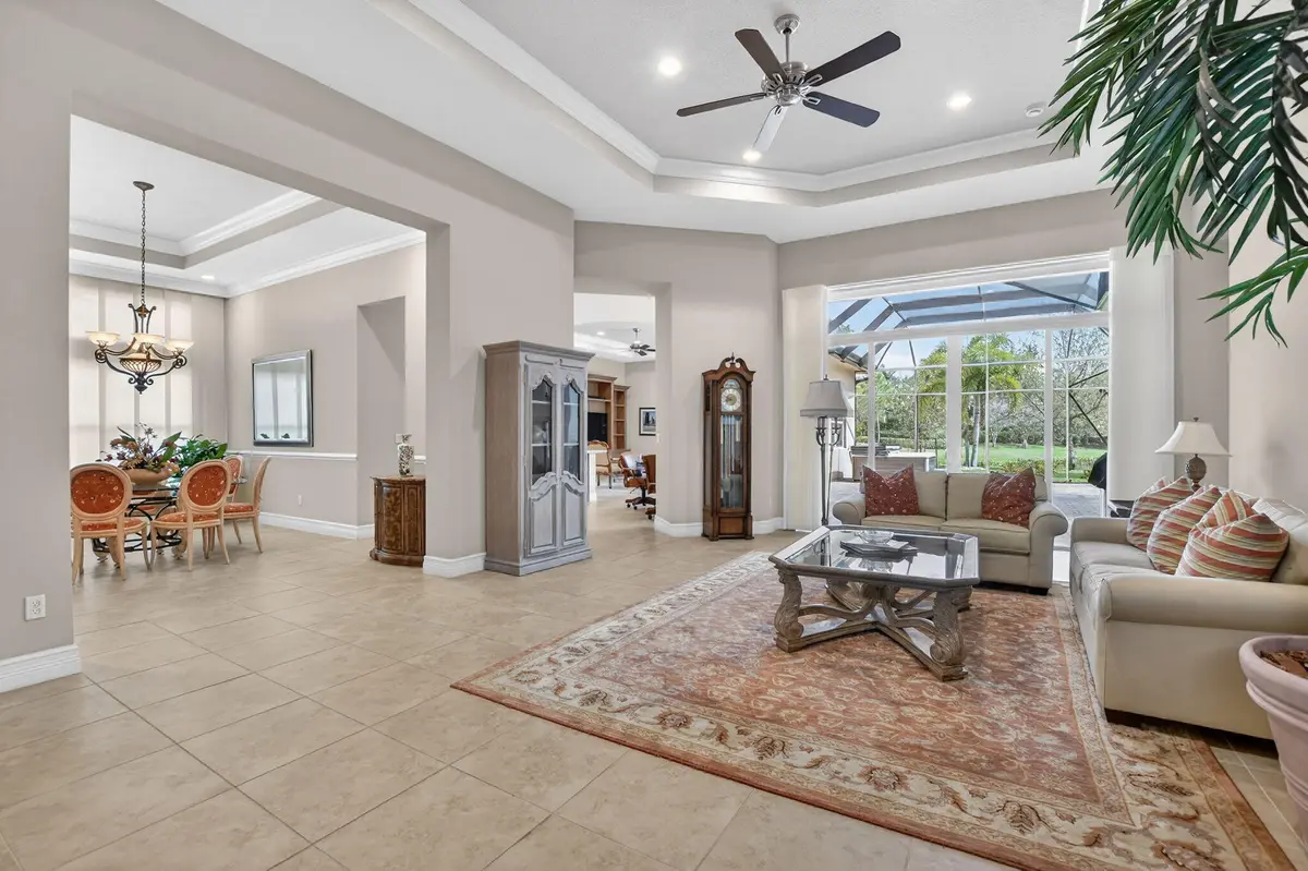 Living room at 12133 Glacier Bay Drive, Boynton Beach