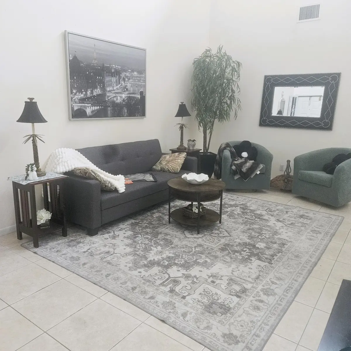 living room at 1737 W ROYAL TERN Lane 2, Fort Pierce