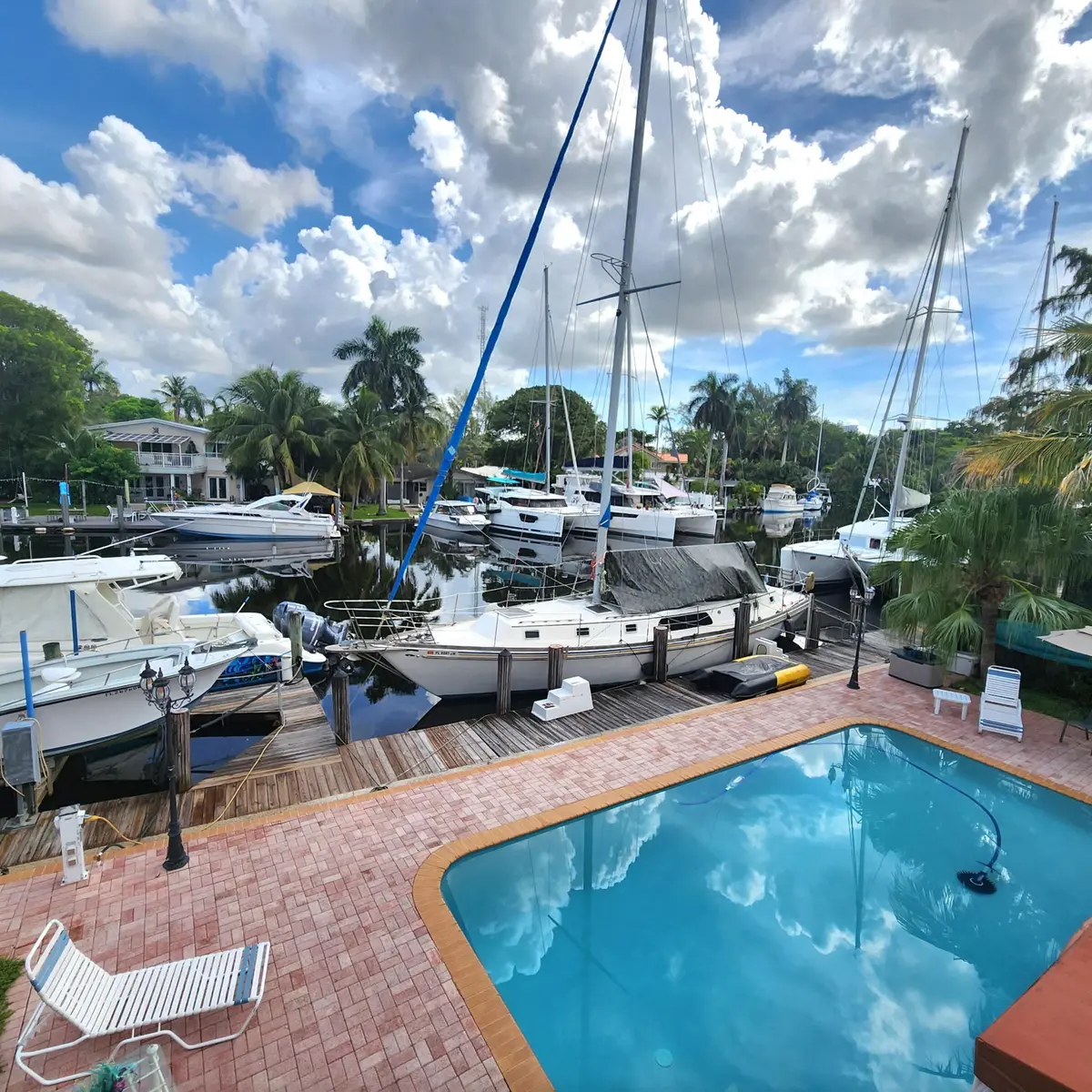 from deck at 1709 W LAS OLAS Boulevard, Fort Lauderdale