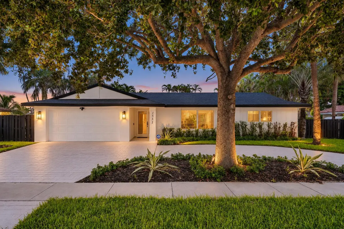 exterior twilight at 1551 SW 10th Street, Boca Raton