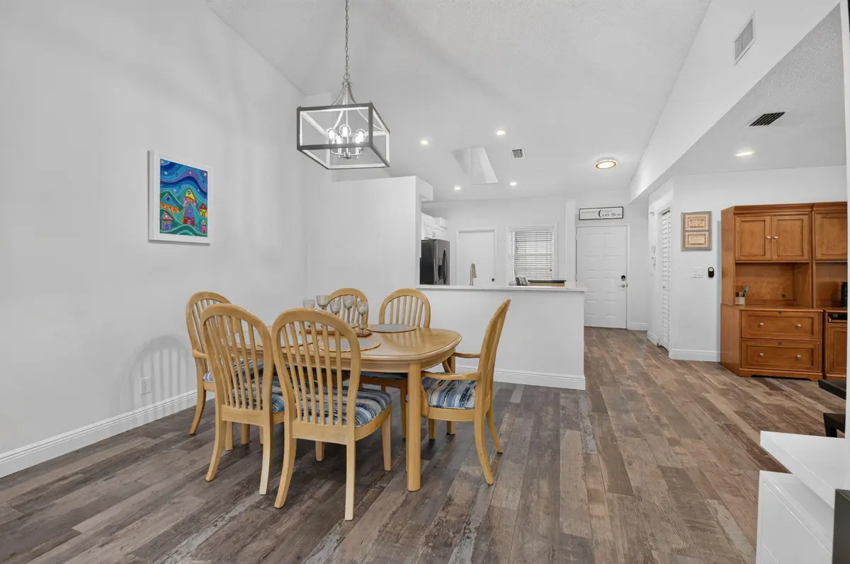 DIning Area at 6427 Pointe Pleasant Circle, Delray Beach