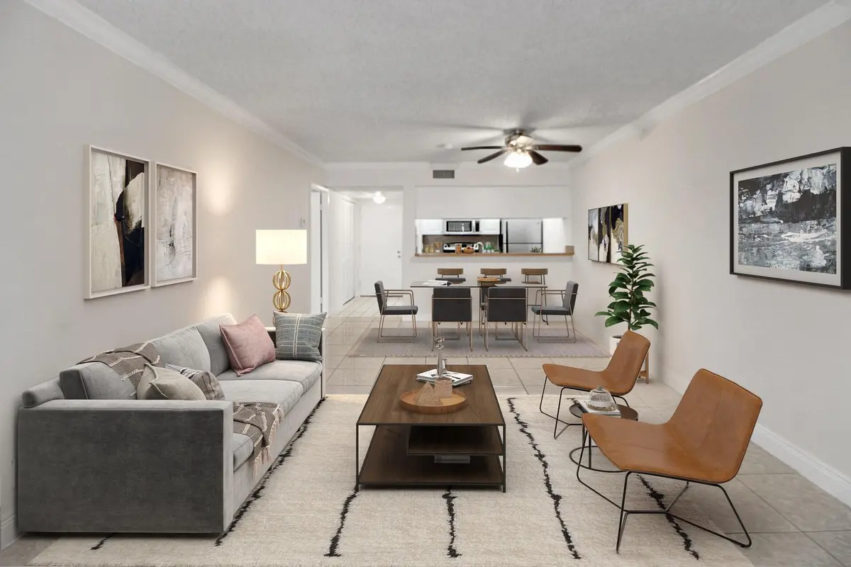 8160 Kitchen and Living Room at 8160 GENEVA Court 314, Doral
