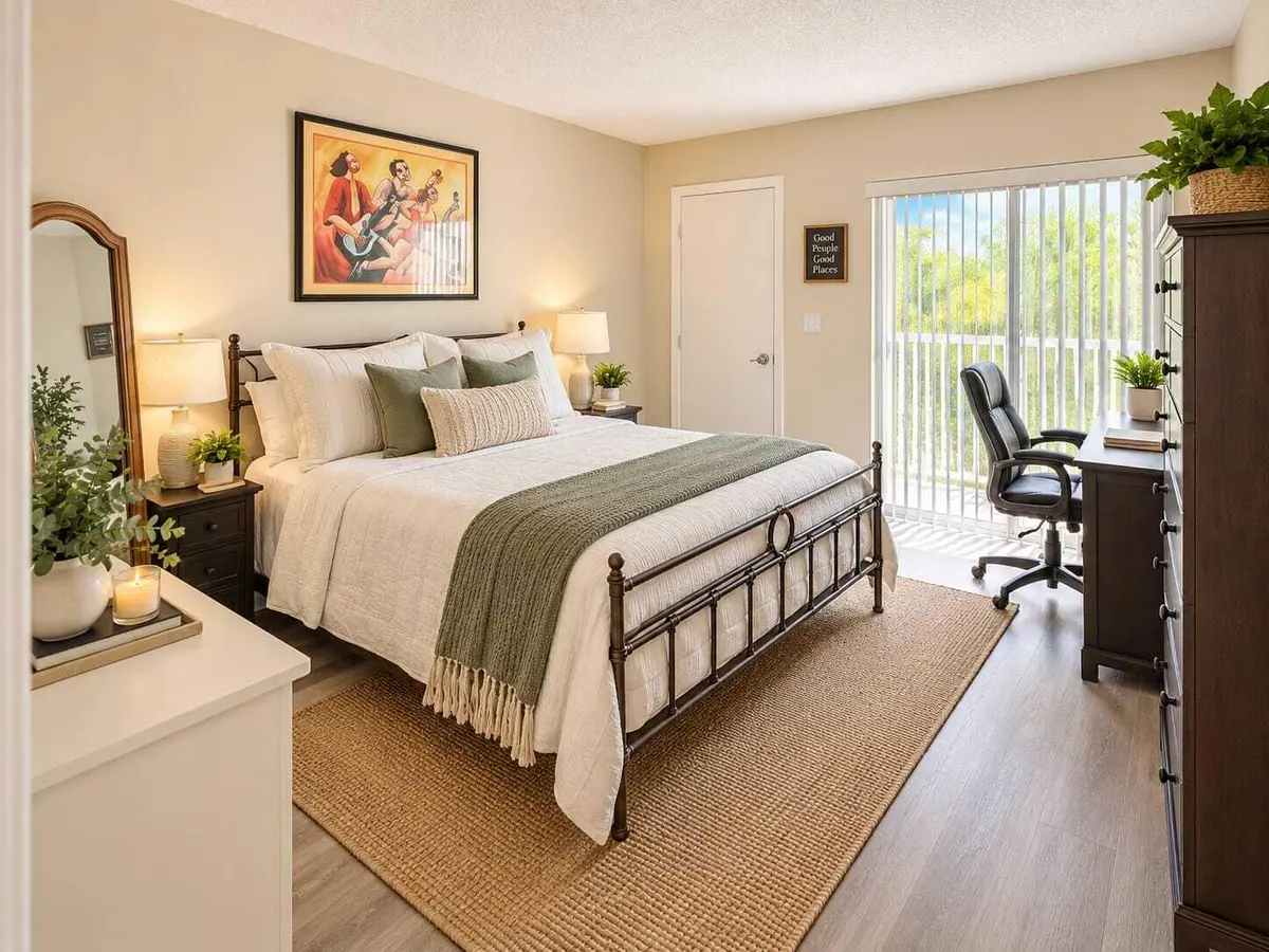main bedroom at 815 W BOYNTON BEACH Boulevard 12-206, Boynton Beach