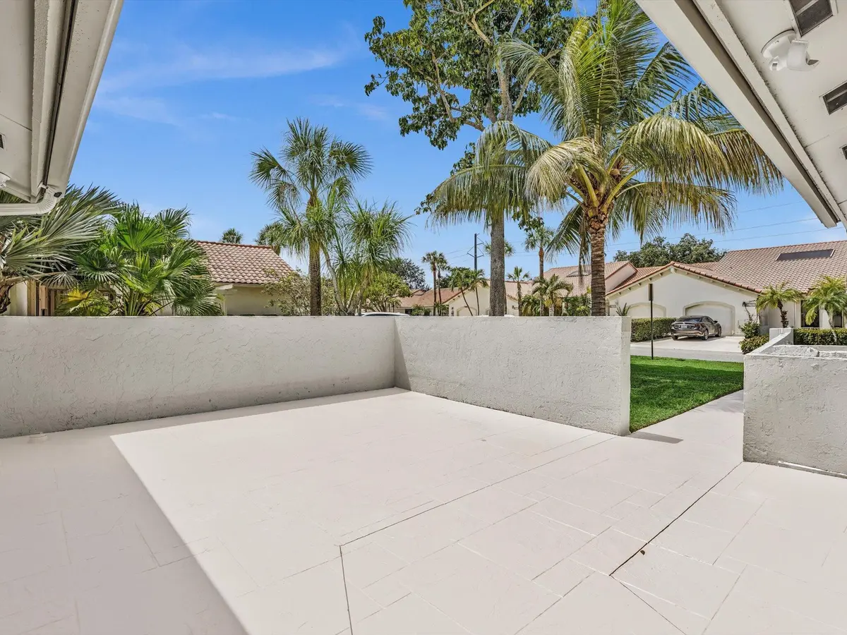Patio at 21578 Altamira Avenue, Boca Raton
