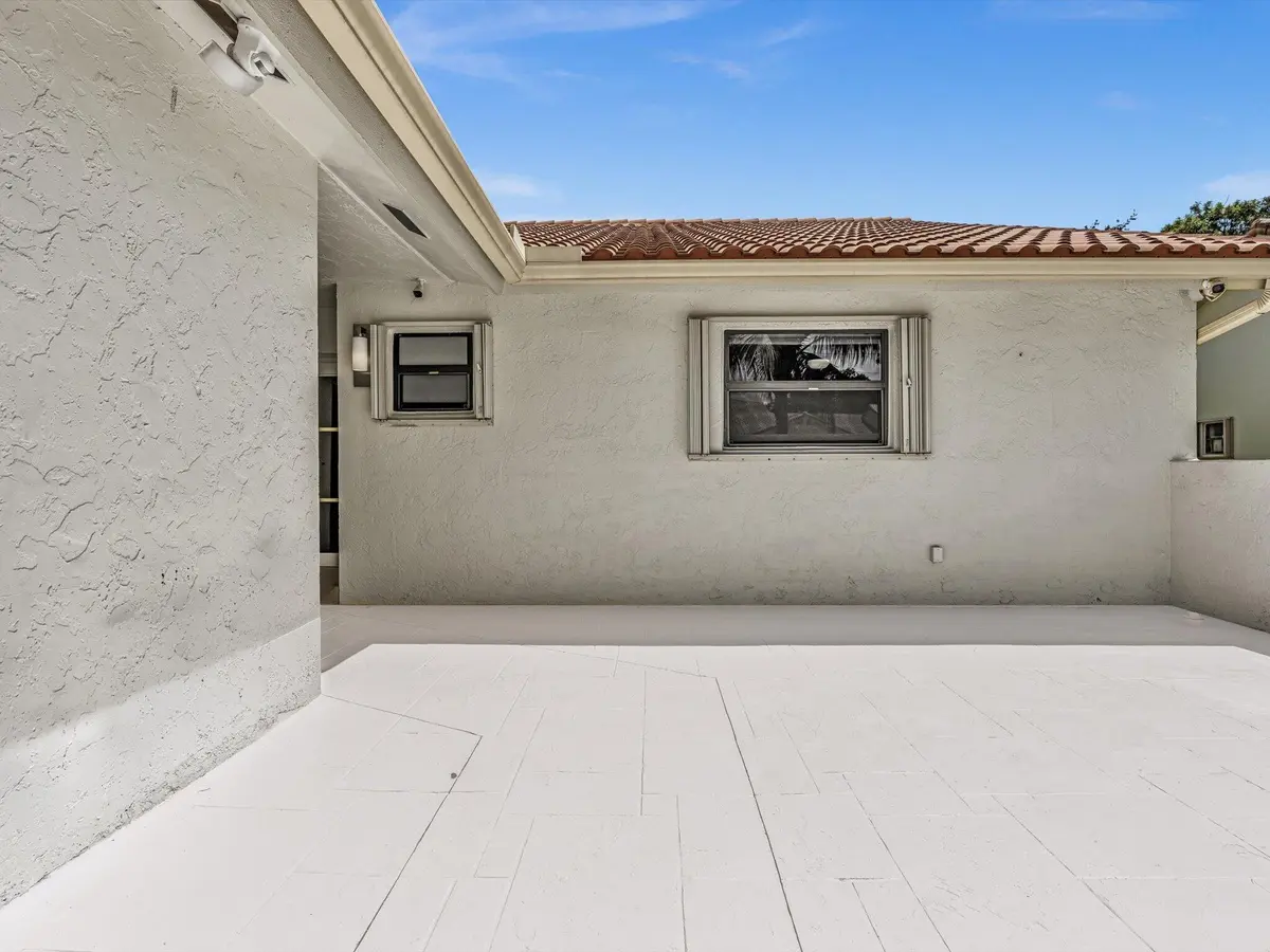 Patio at 21578 Altamira Avenue, Boca Raton