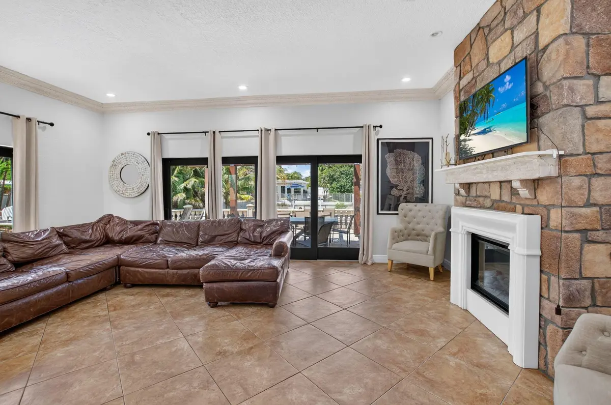 Living Area at 749 SW 2nd Street, Boca Raton