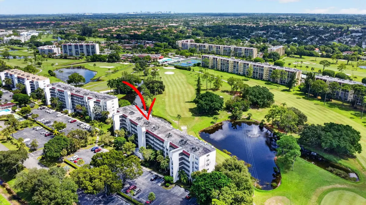 Aerial View at 3597 Birdie Drive 604 C, Lake Worth