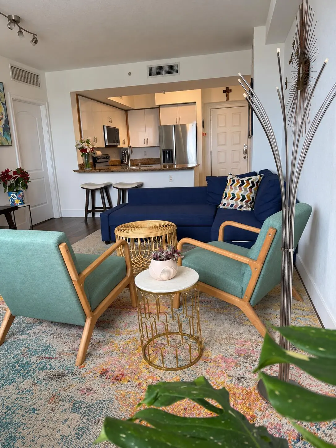 Dining/Living Room at 1830 Radius Drive 708, Hollywood