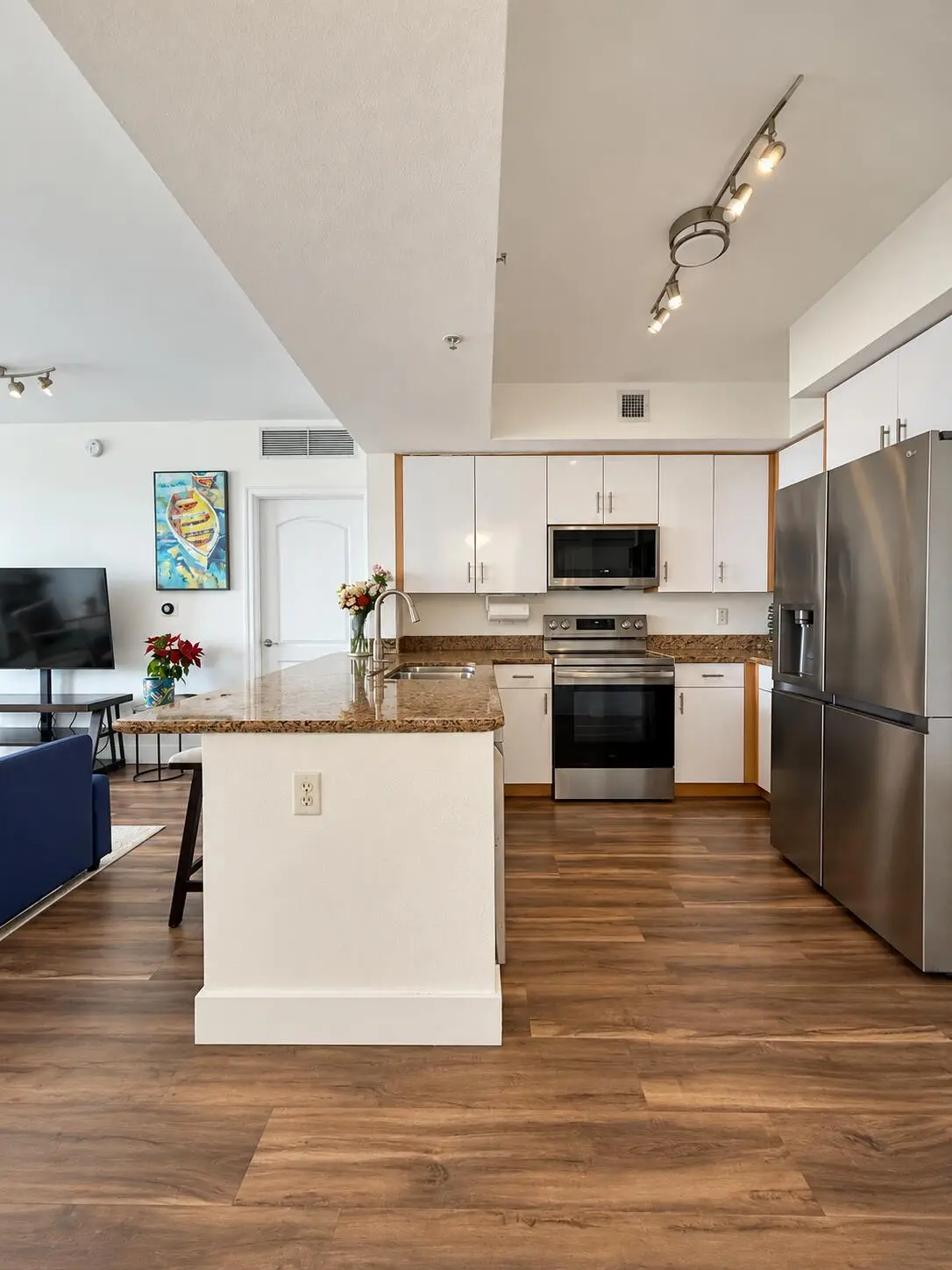 Kitchen at 1830 Radius Drive 708, Hollywood