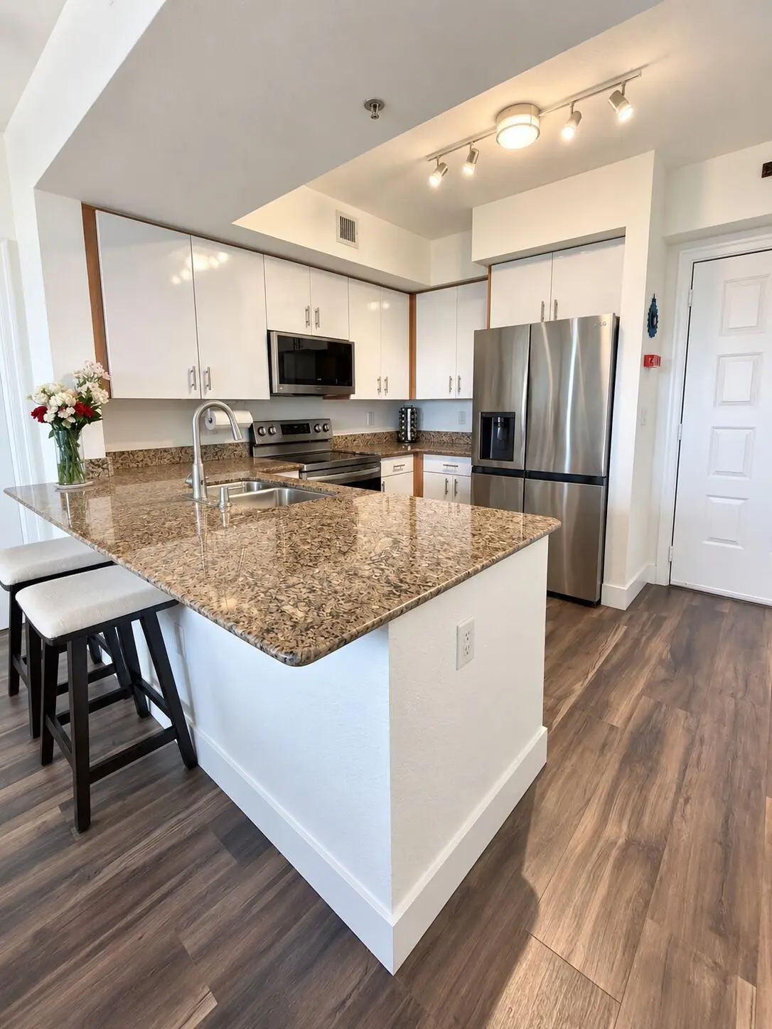 Kitchen at 1830 Radius Drive 708, Hollywood